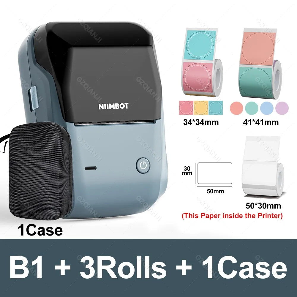 LabelMint B1 Portable Bluetooth Thermal Label Printer