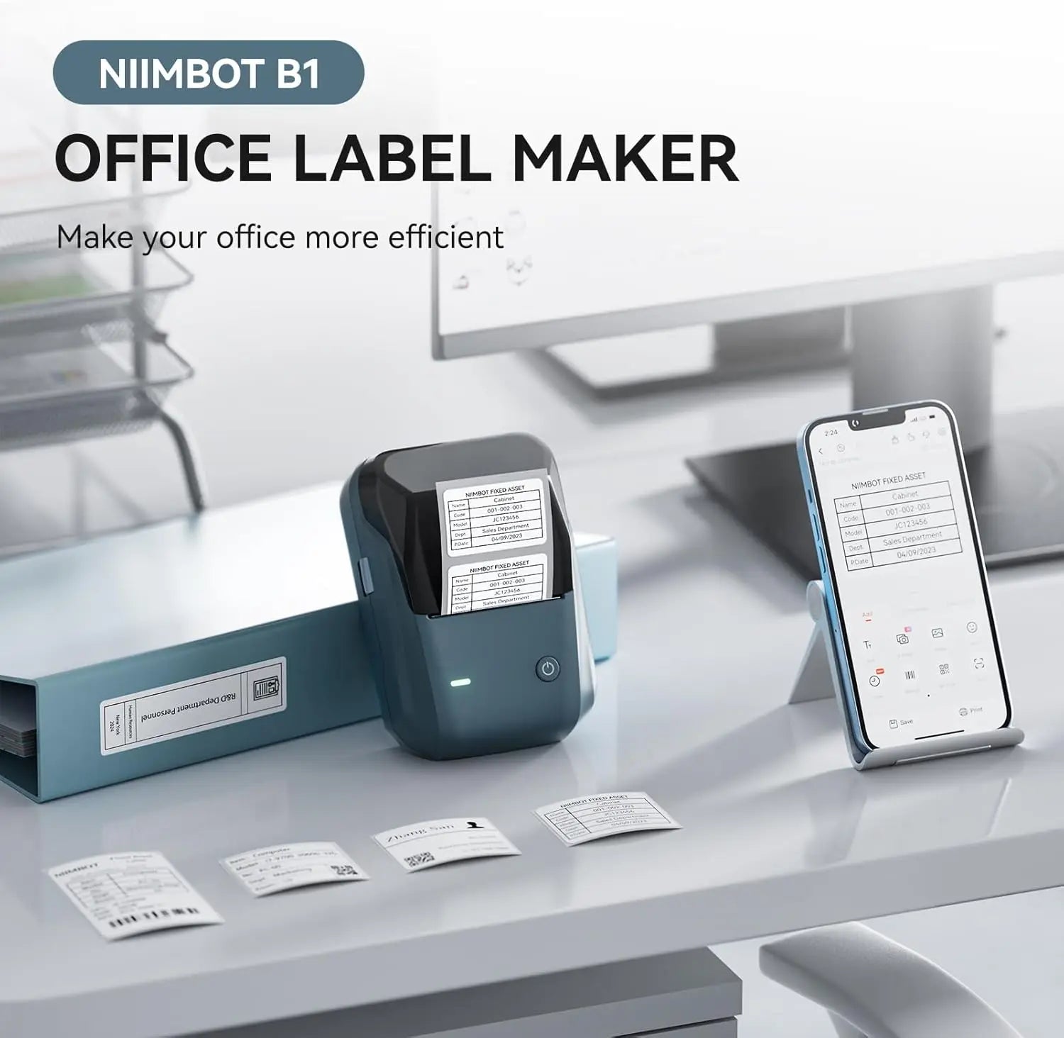 LabelMint B1 Portable Bluetooth Thermal Label Printer