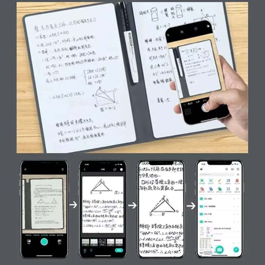 EverWrite A5 Reusable Smart Notebook & Weekly Planner