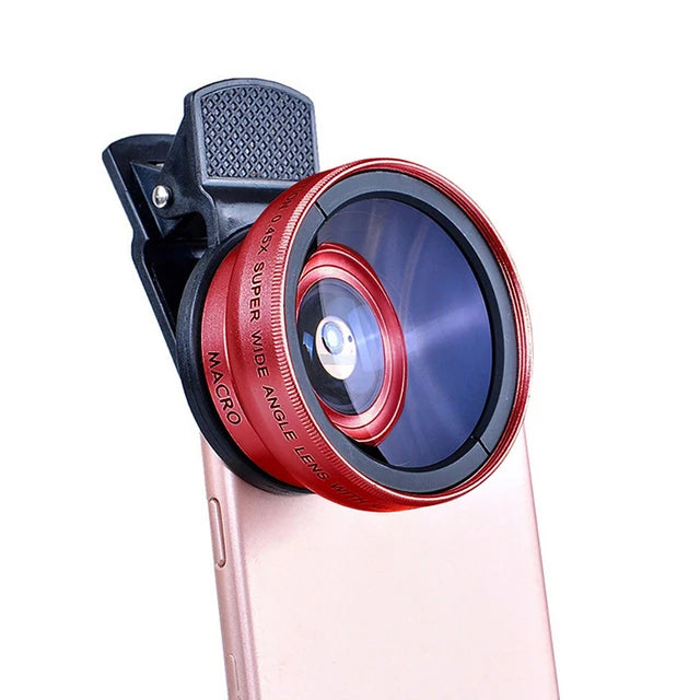 DualVision Lens Kit – 0.45X Wide Angle & 12.5X Macro Smartphone Lens
