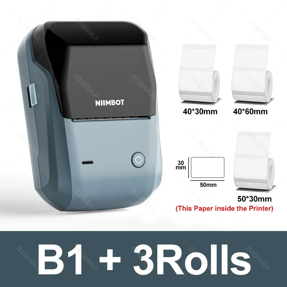 LabelMint B1 Portable Bluetooth Thermal Label Printer