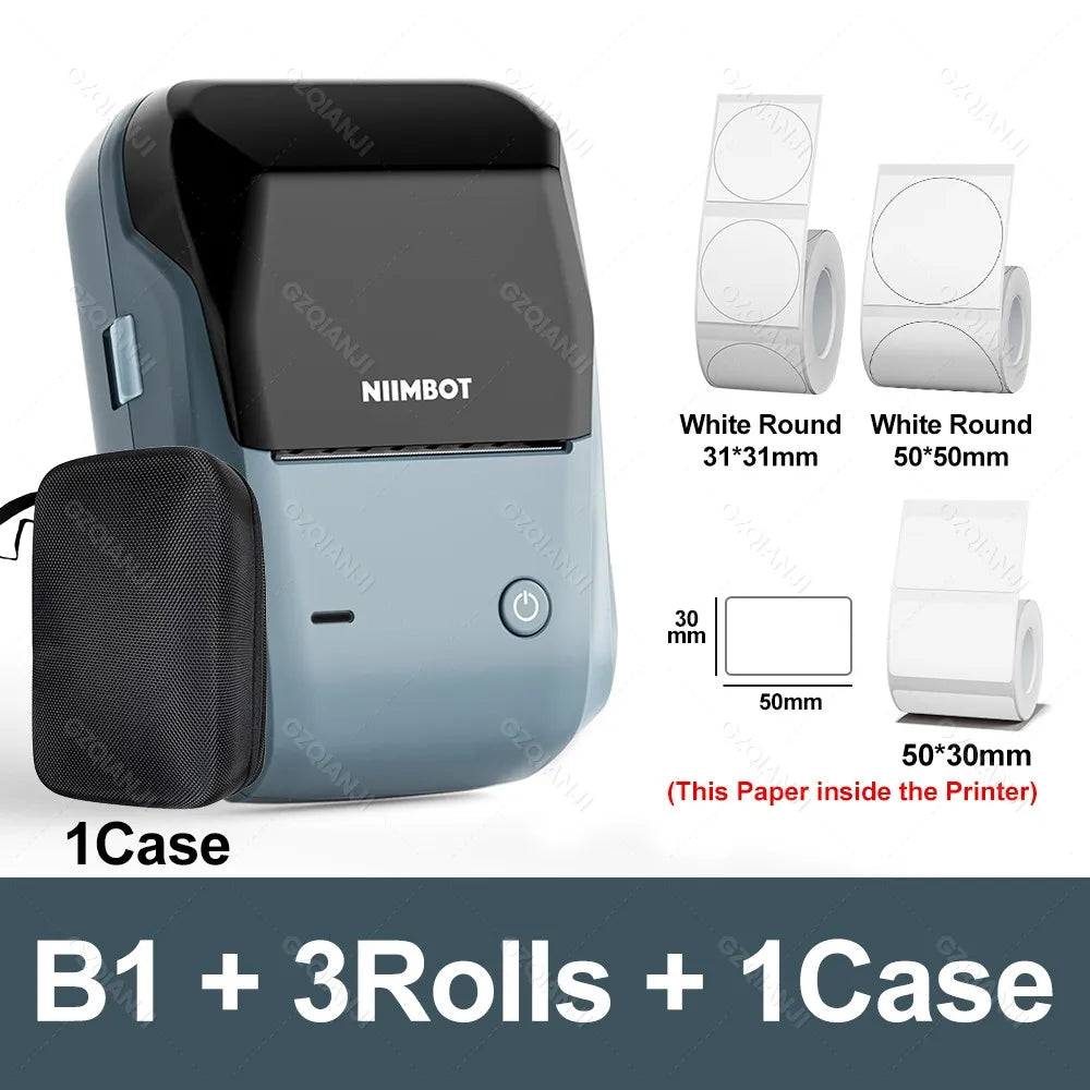 LabelMint B1 Portable Bluetooth Thermal Label Printer