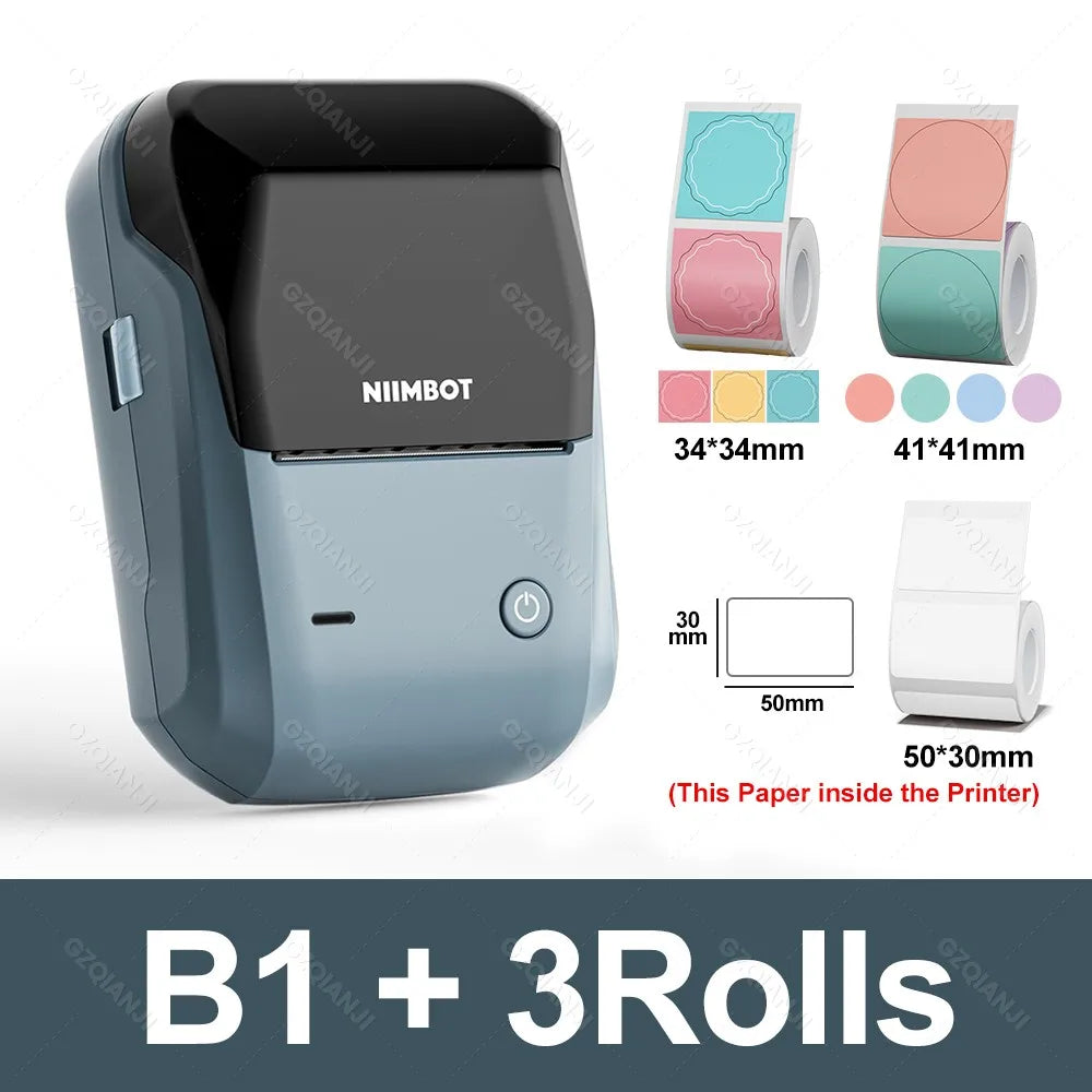 LabelMint B1 Portable Bluetooth Thermal Label Printer